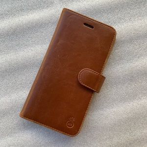 Worn Leather iPhone 7/8 Plus Case